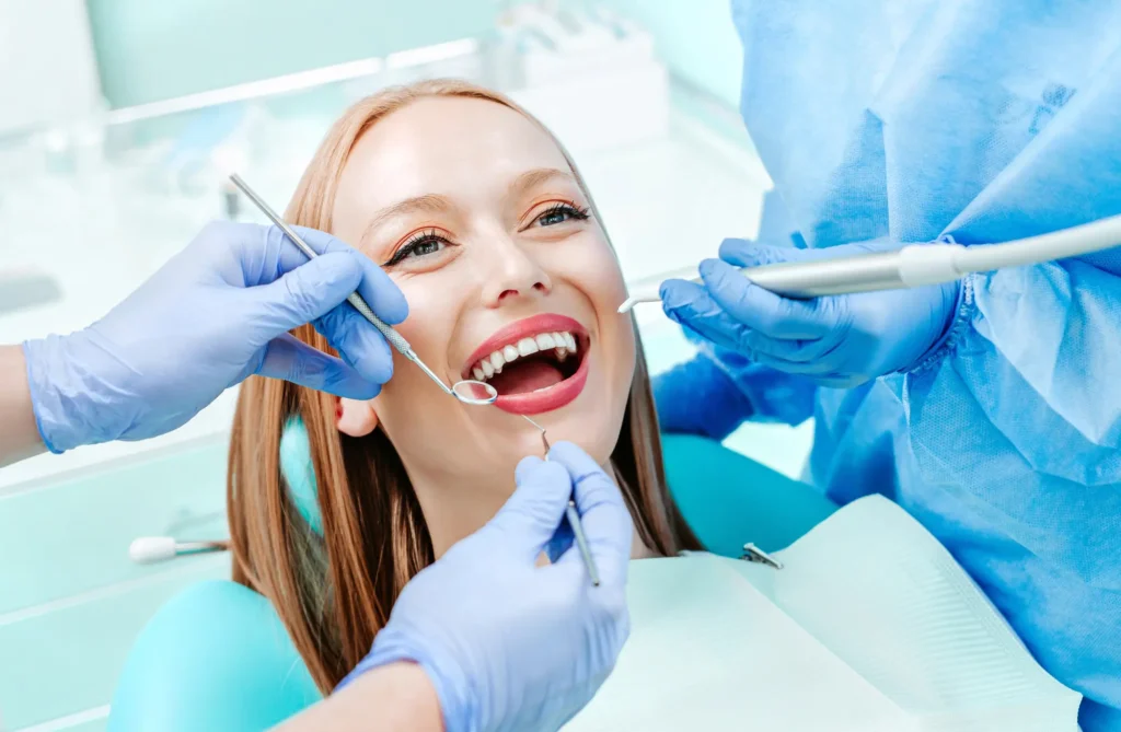 Dental Exam at Implant Dentist Franklinville